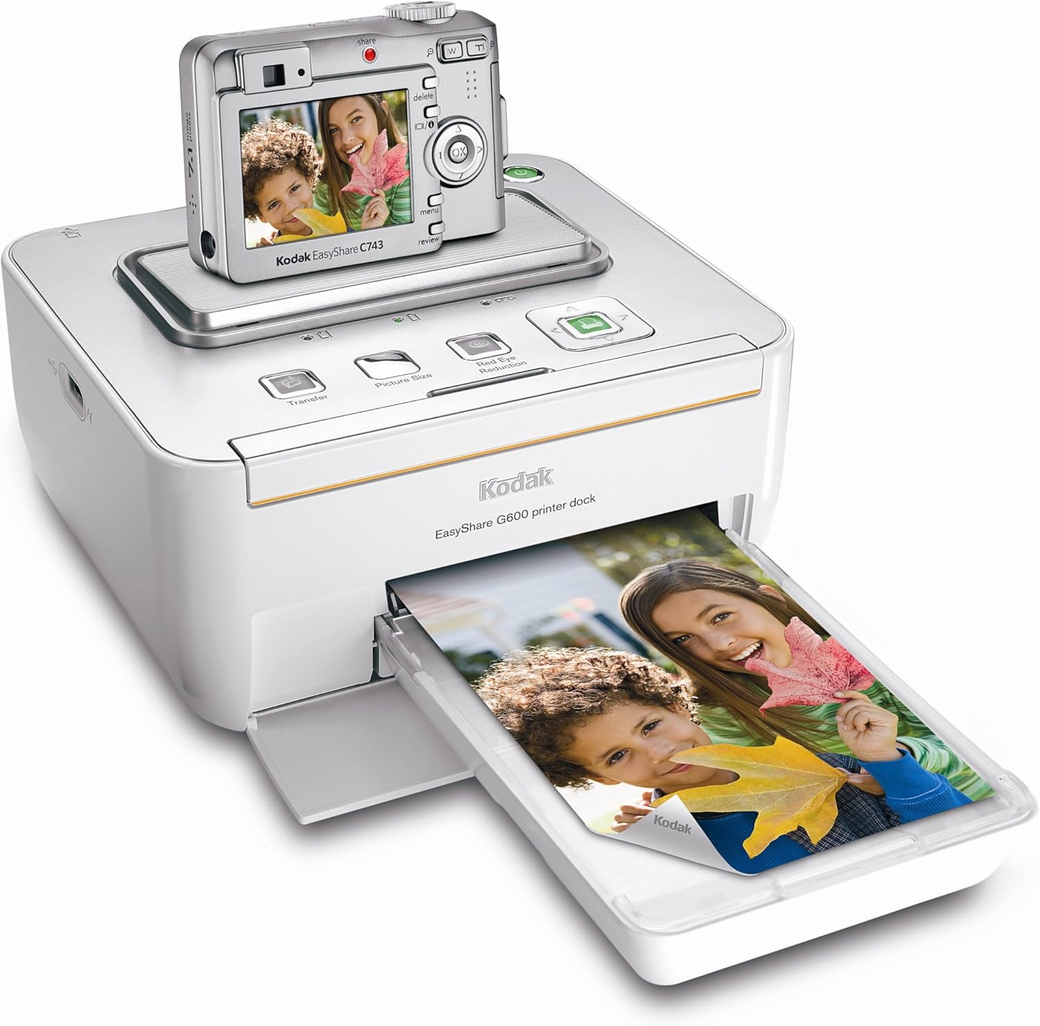 camera with printer dock