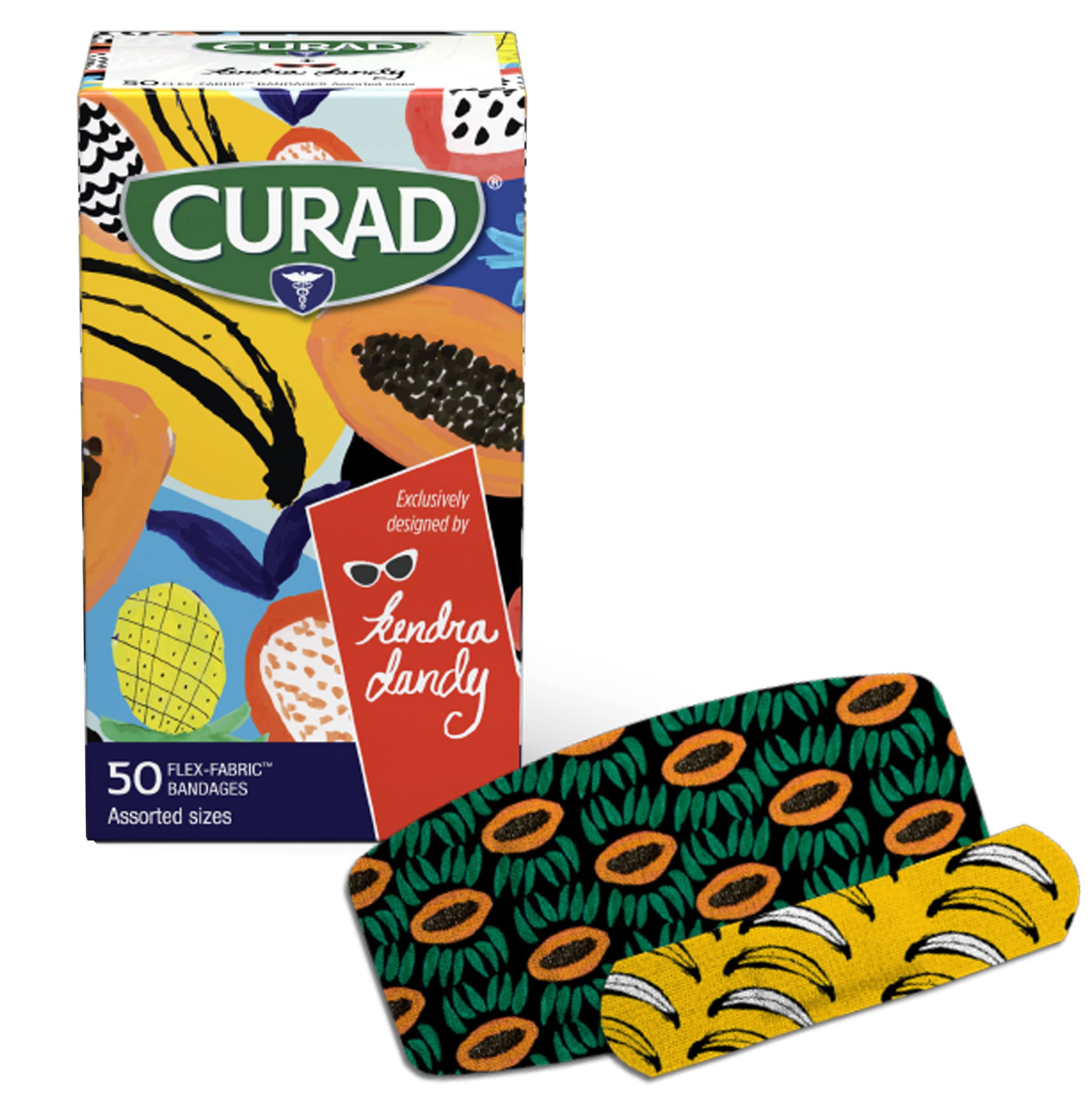 Dandy Designer Mua Kendra Dandy Designer Adhesive Fabric Bandages (50 Count Variety ...