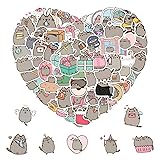 110pcs Cartoon Pushee Stickers for Kids,Vinyl