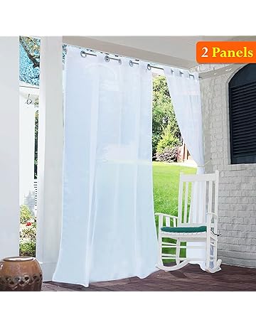 Amazon Com Outdoor Curtains Patio Lawn Garden