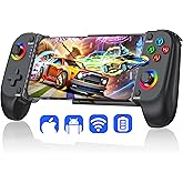 Wireless Phone Controller for iPhone/Android with Hall Joystick, Moblie Controller for iPhone Support Xbox Game Pass, Steam Link, Call of Duty, Roblox, Handheld Gaming Gamepad, Nintendo DS Consoles