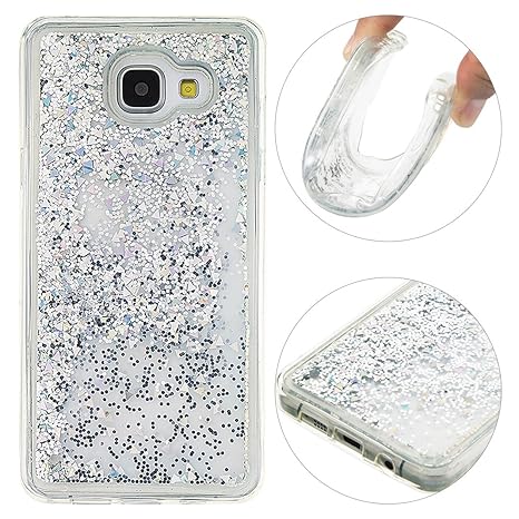 TPU Weiche Silikon Backcover Slim Case 3D Fließen Flüssig Shiny Bling kristall Handyhülle Handytasche Schale Bumper Glitzer C