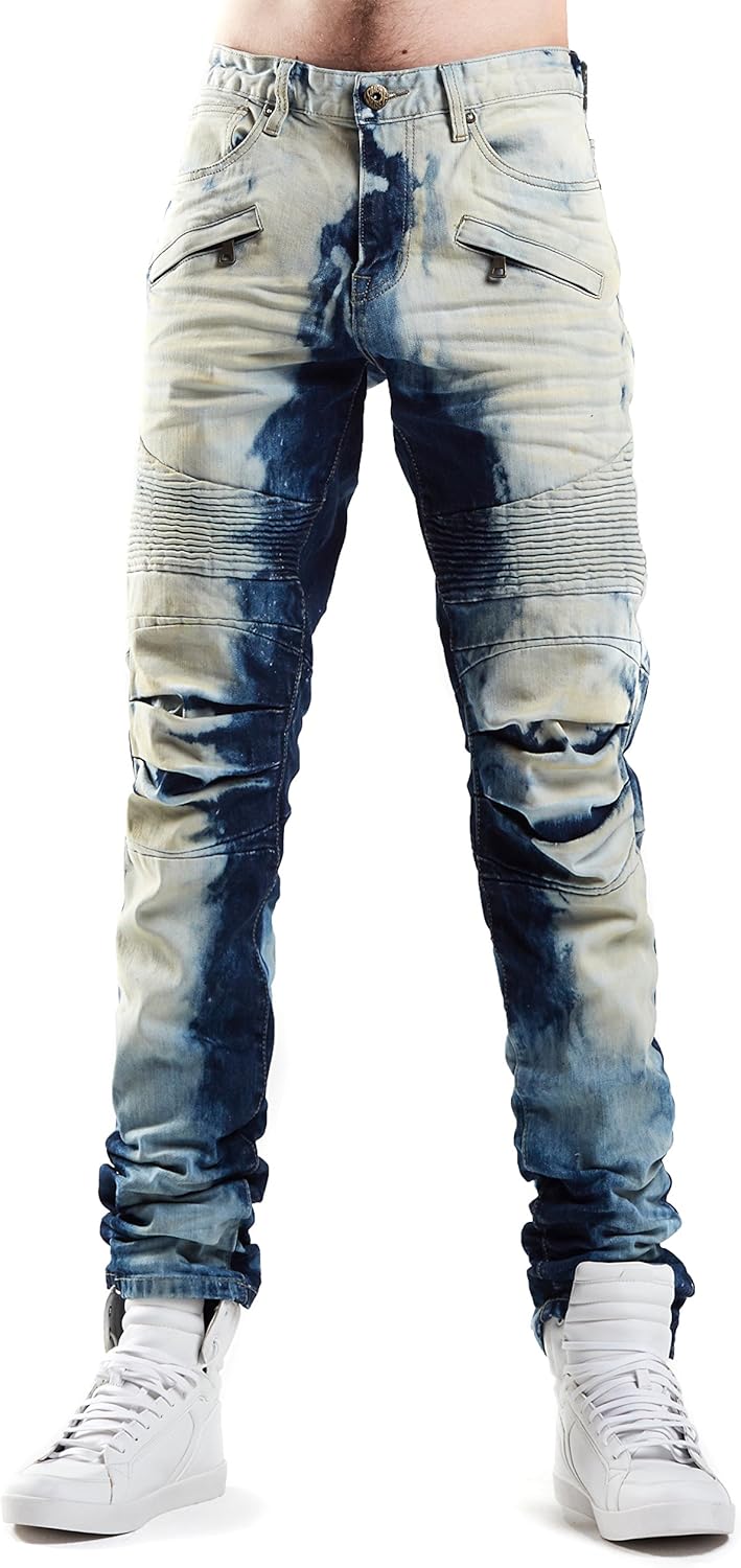 smoke rise biker jeans