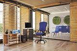 Furinno Simplistic Easy Assembly Computer Desk Espresso 80 W x 73 H x 40 D cm view 2