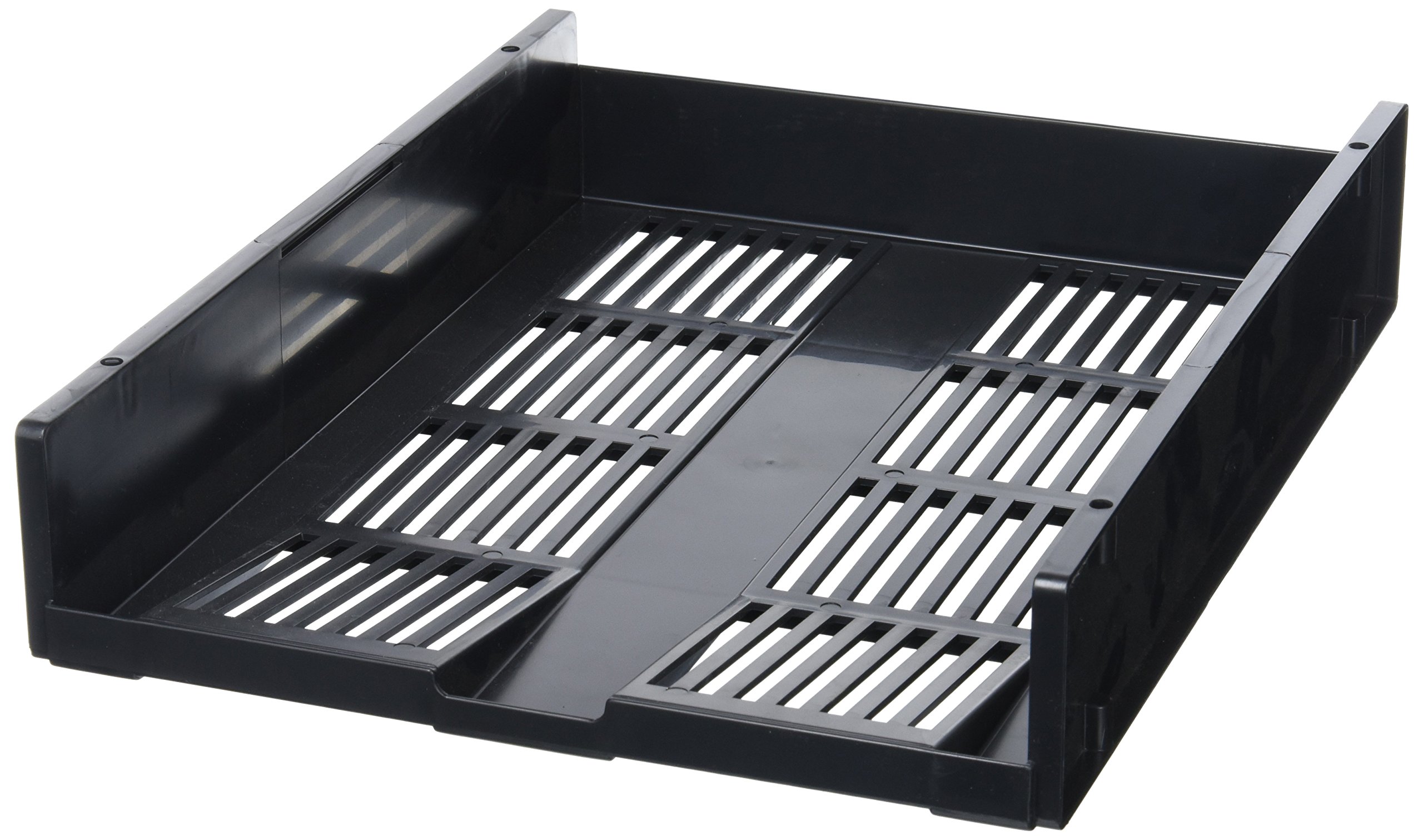 DURABLE OPTIMO Hunke & Jochheim Briefablageschale Polystyrene DIN A4, 255 x 62 x 334 MM Anthracite