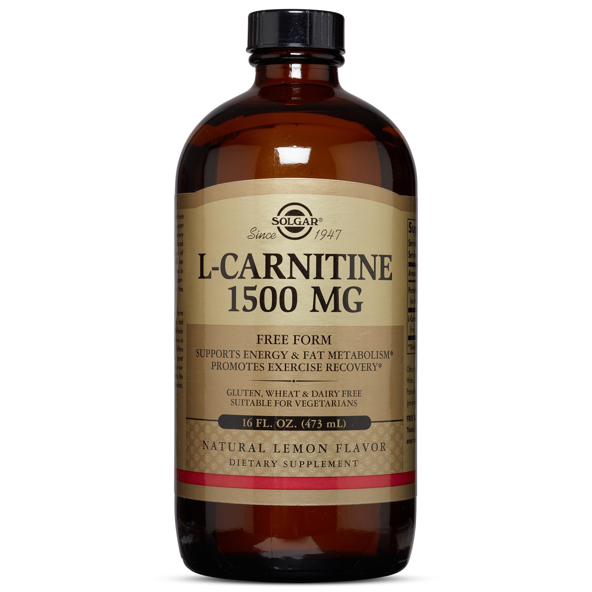 Solgar LCarnitine 1500 mg Liquid 473 ml Buy Online in UAE
