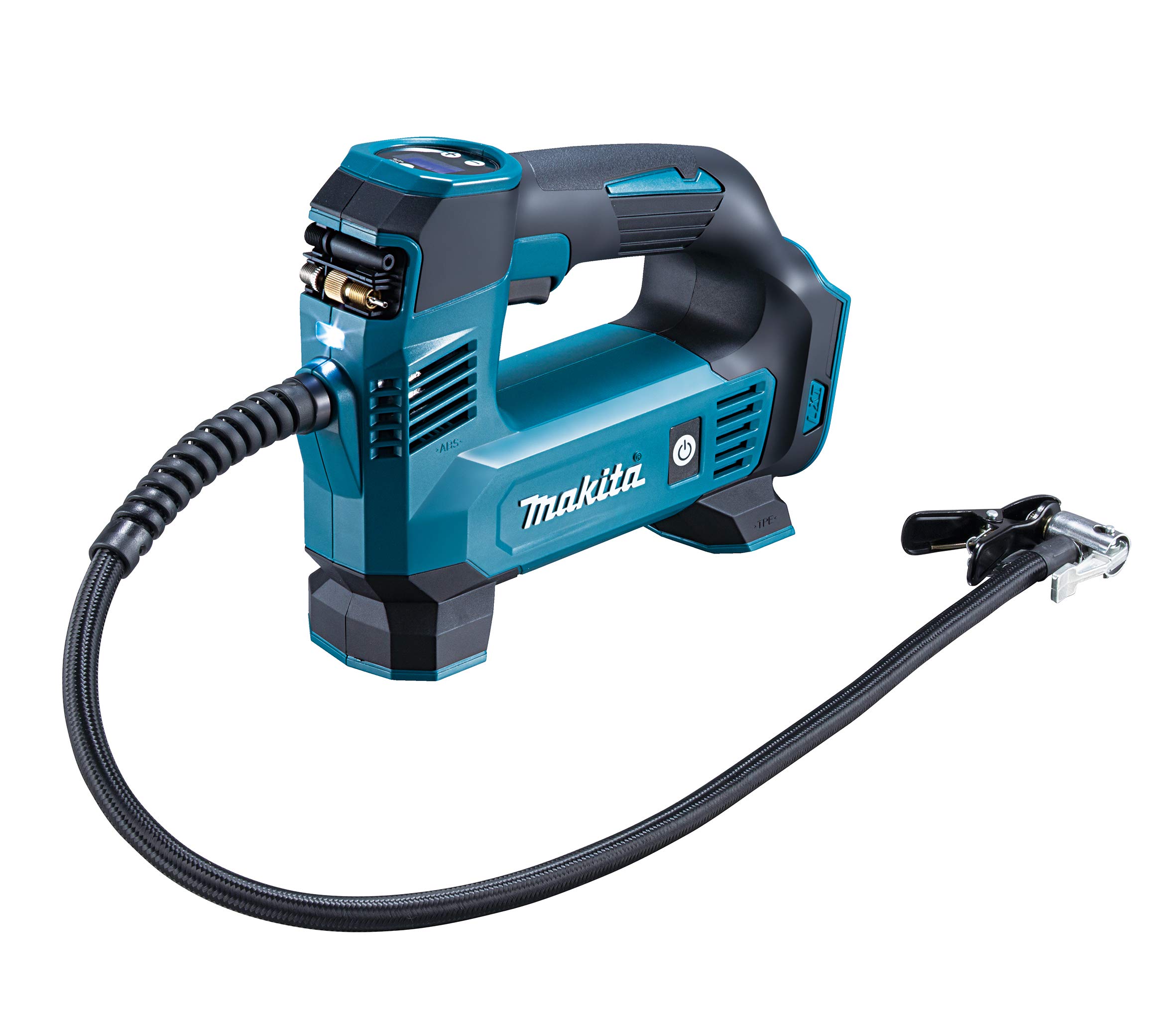 マキタ(Makita) 充電式空気入れ18V 米英仏バルブ&ボール浮き輪バルブ付 バッテリ充電器別売 MP180DZ ブルー商品画像
