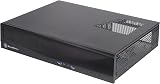 SilverStone Milo ML03B Slim HTPC Micro ATX Silent Computer Case Black view 1