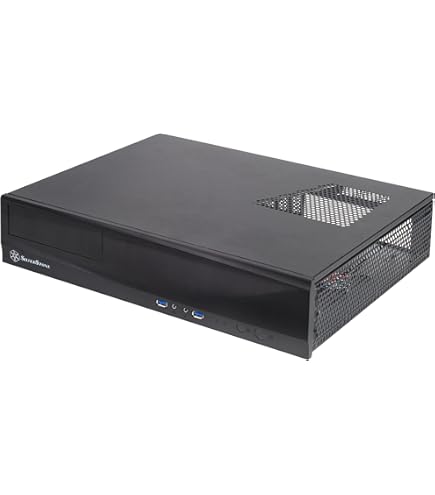 SilverStone Technology USB3.0 Aluminum/Steel Micro ATX HTPC