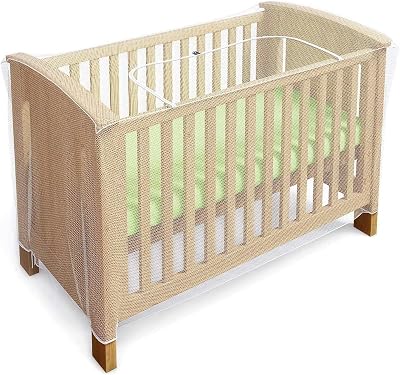 Luigi's Mosquito Net for Cot Bed & Crib with Travel Bag and Zipper