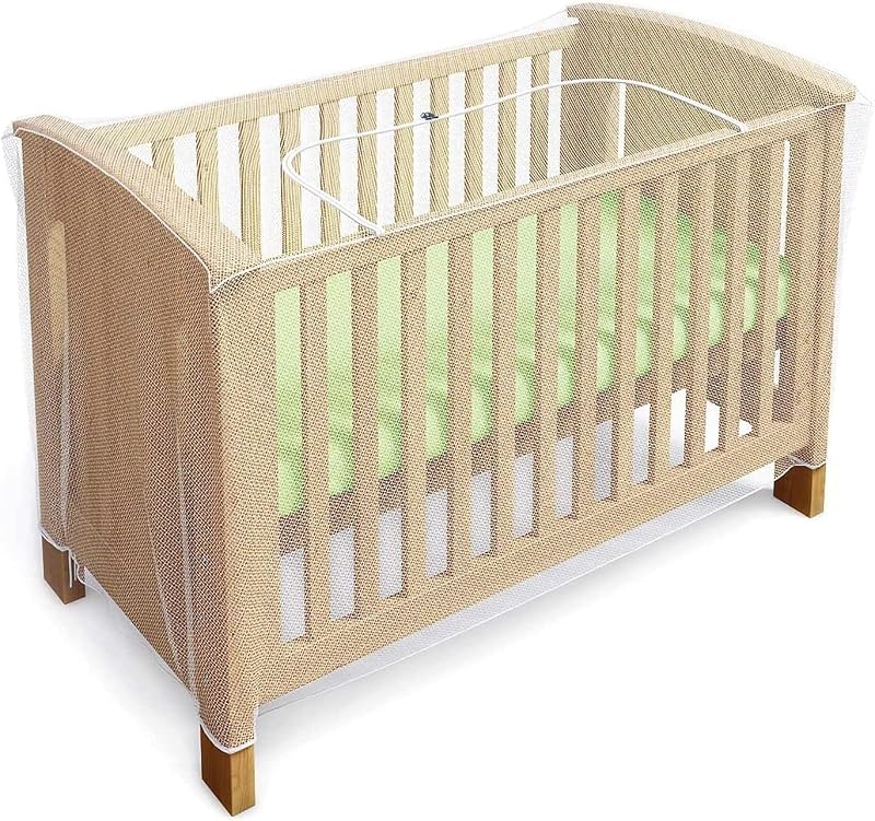 Luigi's Mosquito Net for Cot Bed & Crib with Travel Bag and Zipper