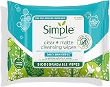 Simple Daily Skin Detox Clear + Matte Wipes 20 Count Pack of 2 view 3