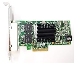 HINYSENO 4 Port RJ-45 10/100/1000Mbps PCI-Express x