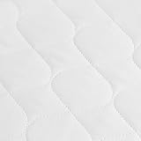 Lynmark Waterproof Bed Protector with Tuck-In Flaps 90x85cm White view 8