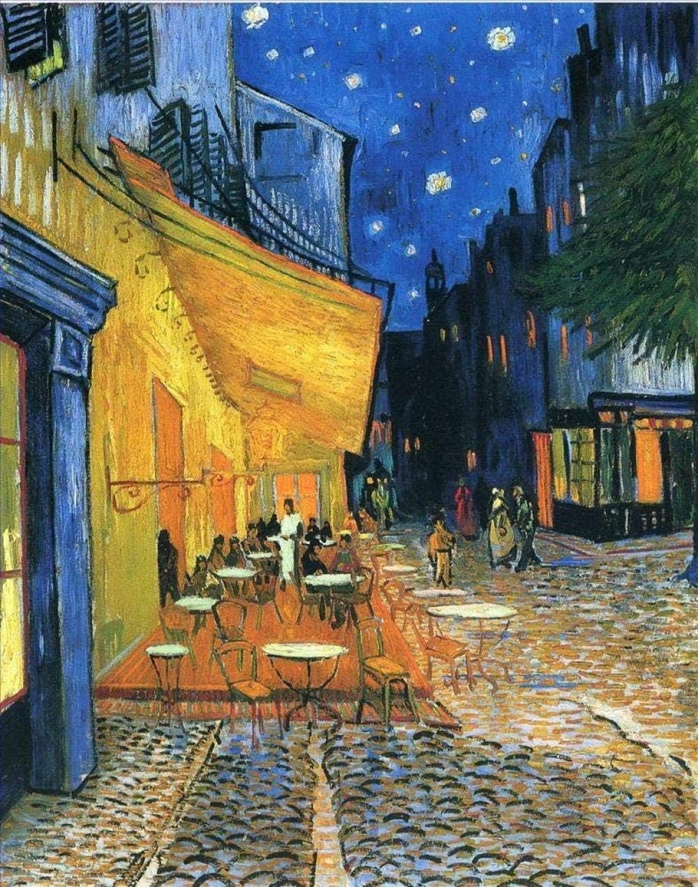 1000 Pieces Wooden Jigsaw Puzzle for Adult & Kids – Cafe Reproduction by Van Gogh