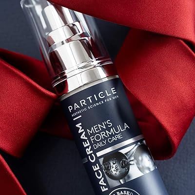 particle face cream for men