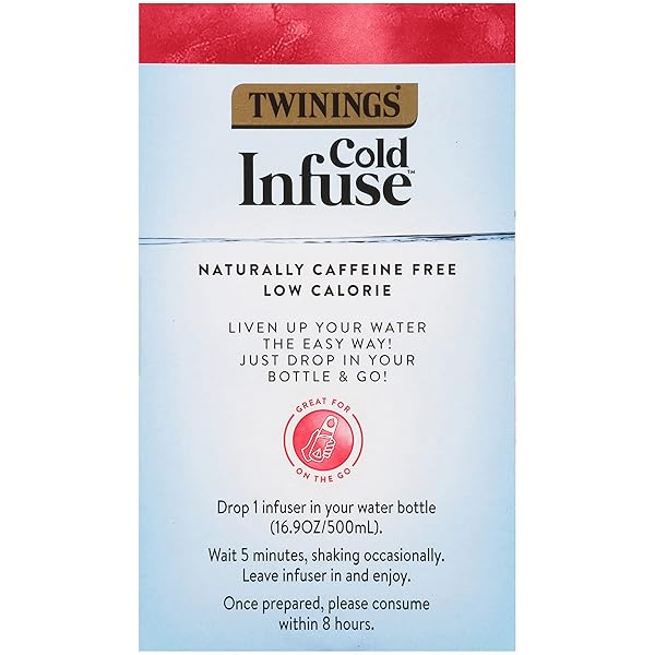 TWININGS COLD INFUSE WATERMELON & MINT, 22 INFUSERS