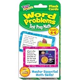 Trend Enterprises Word Problems Test Prep Math Grades 4-6 Challenge Cards