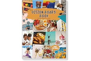 PAGEMORE Black Women Vision Board Book - 1400+ New and Improved Vision Board Pictures and Quotes for Vision Board Kit,Realize Dreams and Create Life Goals, Magazine for Vision Board Clip Art and Collage Book