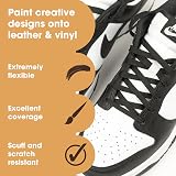Furniture Clinic Leather Paint Black 125ml Flexible Durable All Leather view 2
