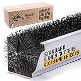 GutterBrush Downspout Gutter Guard for Standard 5
