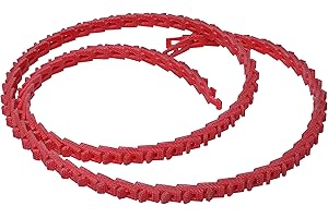 HEDDAY Link V Belt, 3/8" Power Twist V Belt 10 Feet, 3/8 Inch Link Belt Type Z, Adjustable Link V-Belt Drive Belt for Lathes, Drill Press, Table Saws, Sewing Machine