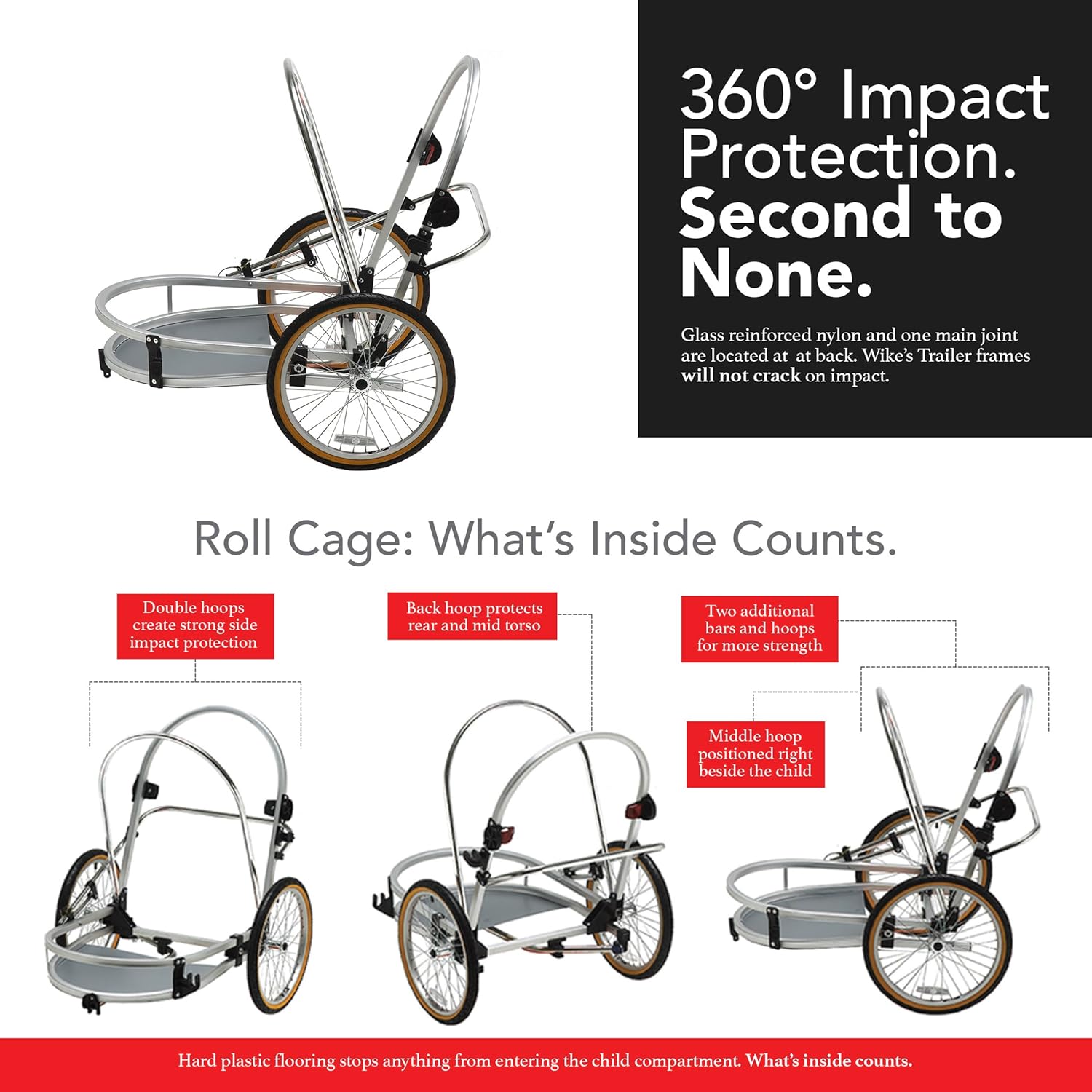 wike moonlite bike trailer