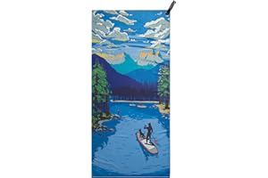 PackTowl Personal Ultralight Microfiber Camping and Travel Towel, Daydream Print, Body