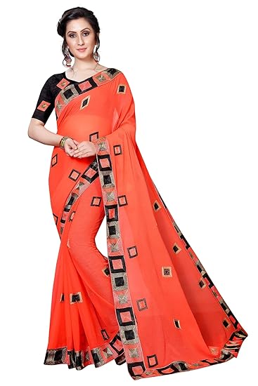 Women georgette saree SDPL-DIVINE