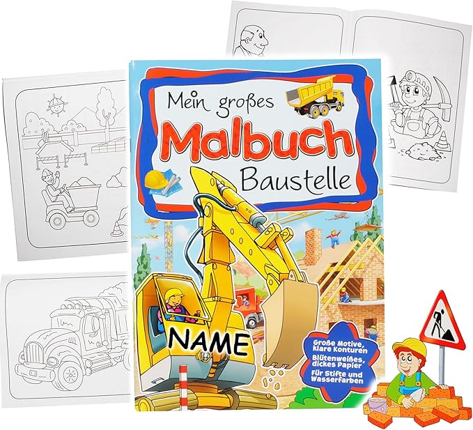 allesmeine.de GmbH 1 Stück _ großes XL Malbuch A4