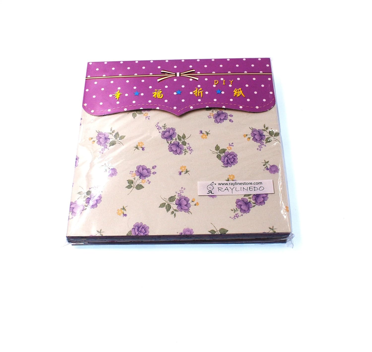 Raylinedo® 72 Sheets Craft Folding Origami Paper Washi