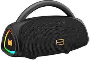 Monster Prism Pro Bluetooth Speaker, Portable Wireless Speaker, 60W True Wireless Stereo, 24H Playtime,TWS Pairing, Bluetooth