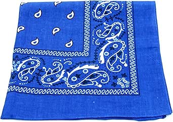 Genluna Paisley One Dozen Cowboy Bandanas