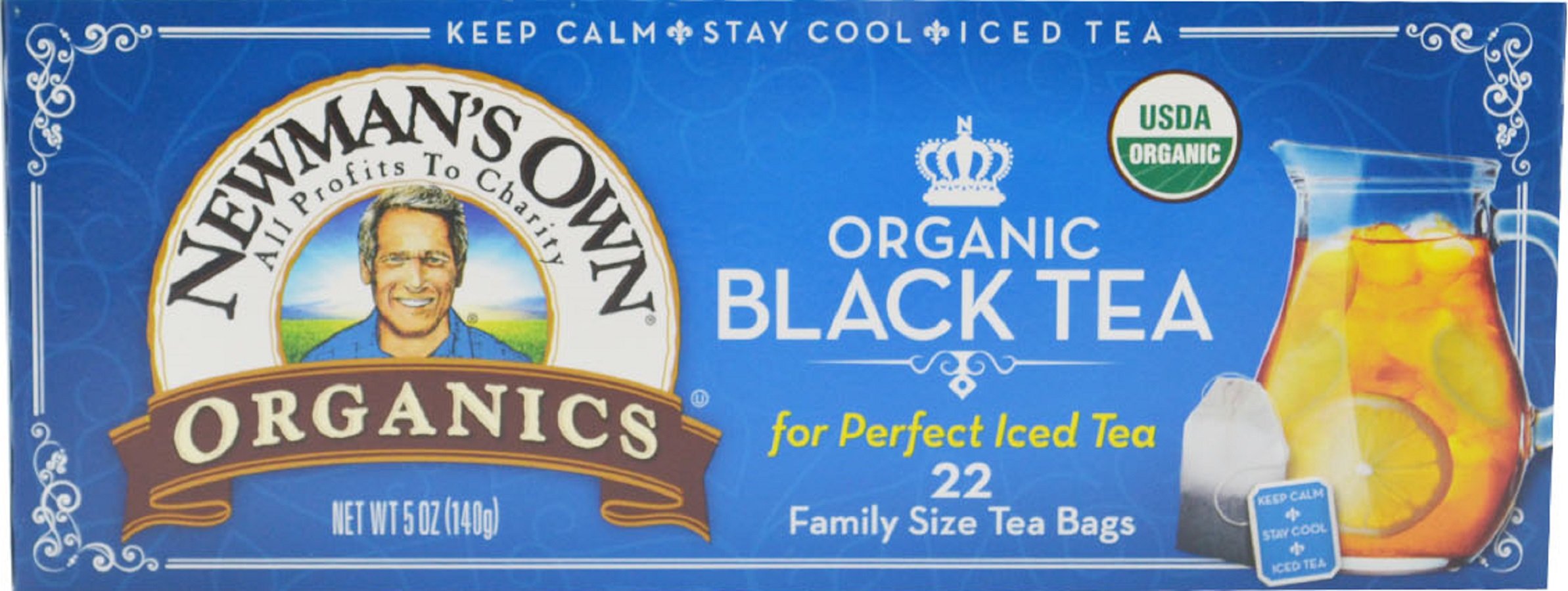 Newman's Own Organics, Green Tea Bags, 40 Count (Pack of 6