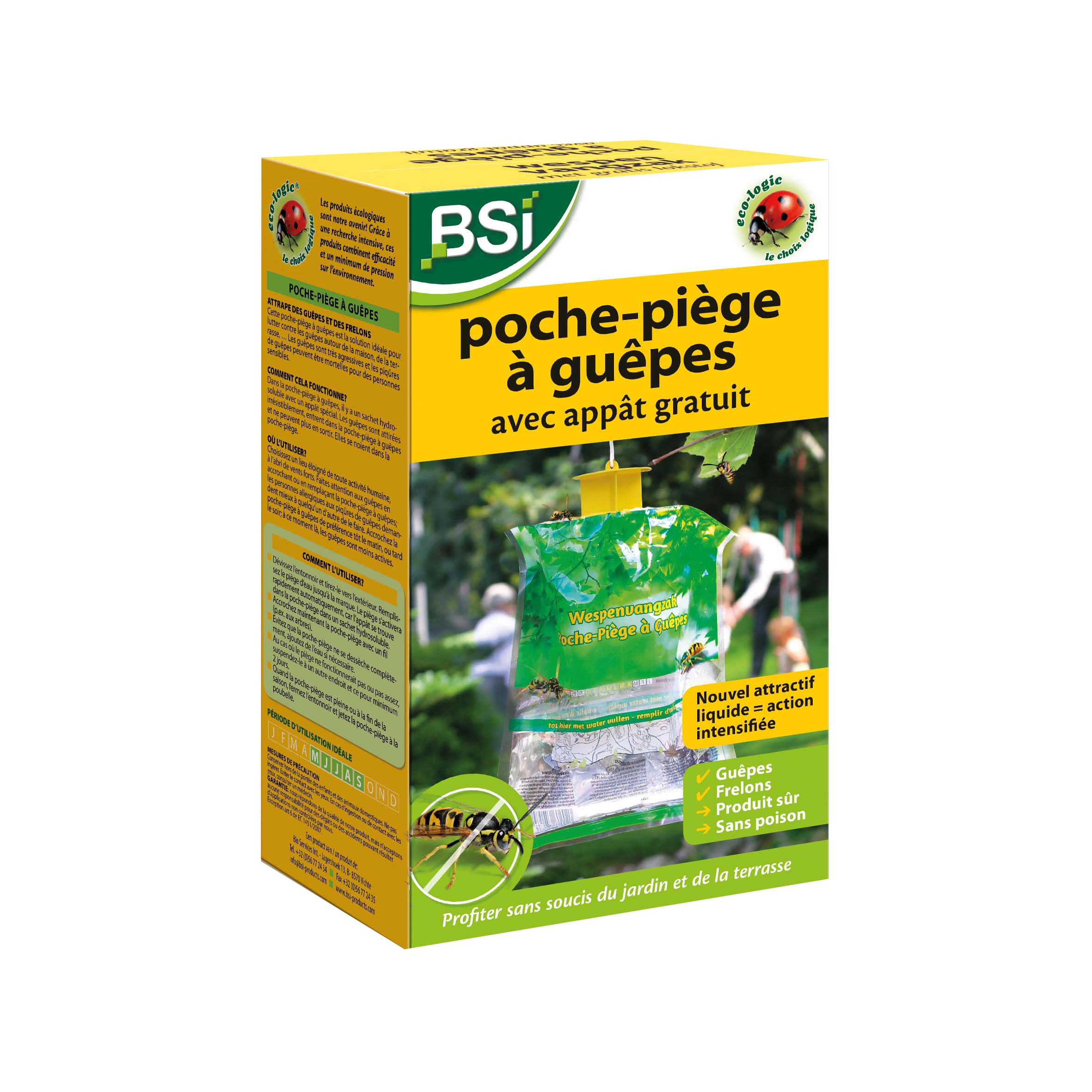 BSI 50086 Pocket Wasp Trap - Single Use