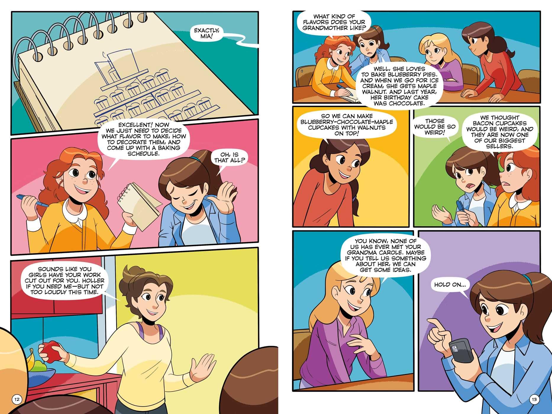 Katie, Batter Up! The Graphic Novel (Cupcake Diaries: The Graphic Novel) Katie, Batter Up! The Graphic Novel (Cupcake Diaries: The Graphic Novel) Paperback Kindle Hardcover