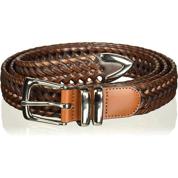 Amazon.com: EL CHARRO Mens Concho Western Leather Bealt  display picture 1