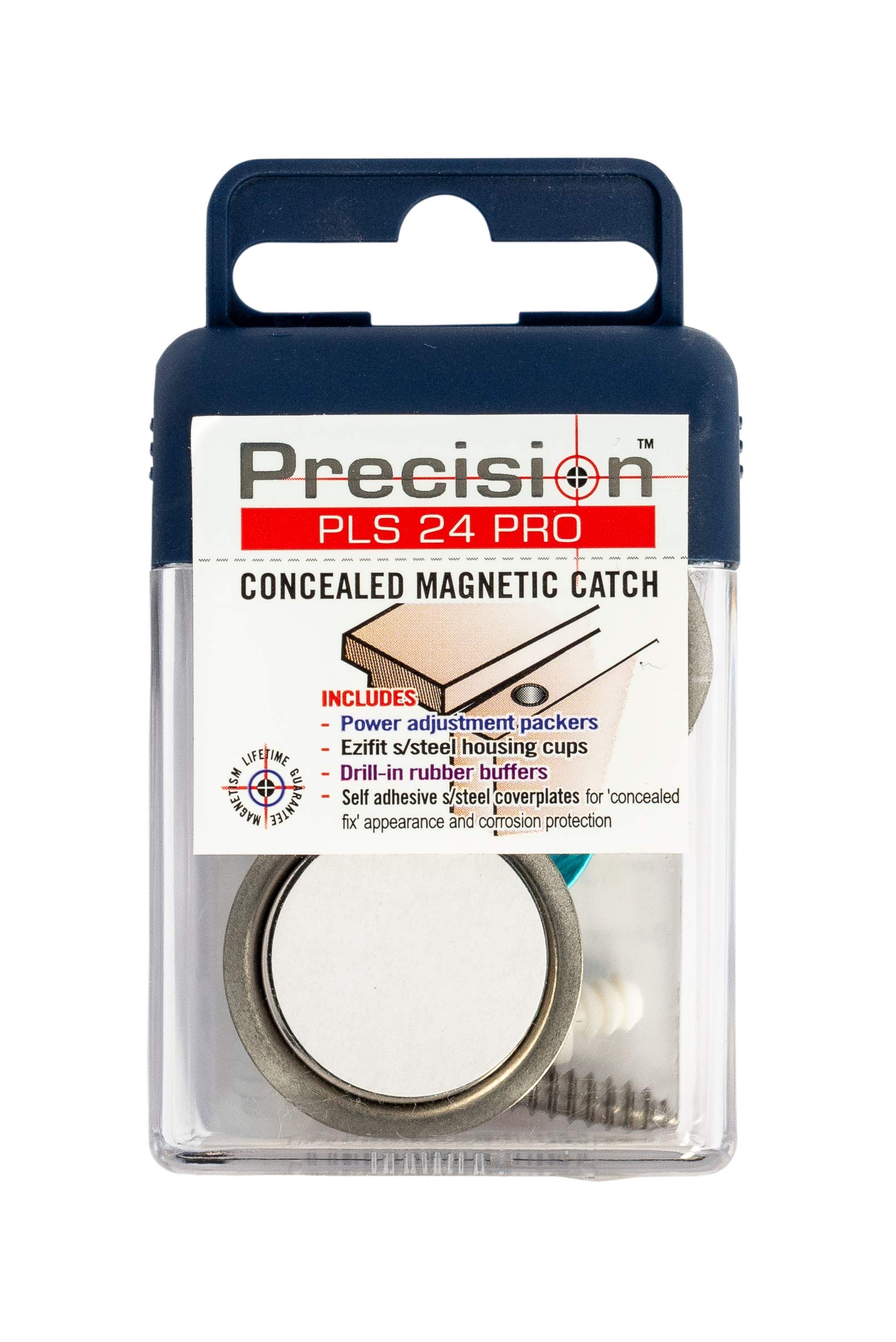 Precision PLS24PRO Concealed Magnetic Catch,24mm