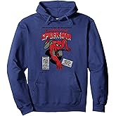 Marvel Spider-Man Retro Comic Pullover Hoodie