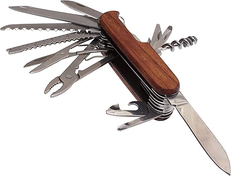 Amazon Co Jp 多機能 マルチツール 折りたたみ ナイフ 万能 17in1 アウトドア レジャー 釣り 小型 サバイバル ハサミ 栓抜き Pr Wo17tool スポーツ アウトドア