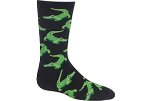 Hot Sox Kids' Fun Animal Crew Socks-1 Pair Pack-Cool & Cute Gifts for Boys & Girls