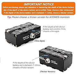 KOCACKOO D-Tap to Double-Sided NP-F550/970/570/770