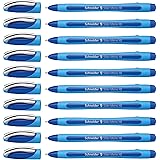 Schneider Slider Memo XB Ballpoint Pen, Blue, Box of 10 Pens (150203)