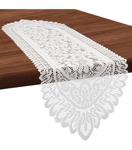 lace dresser scarves Lace Dresser Scarves
