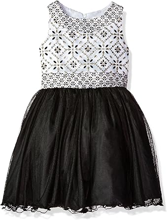 girls glitter party dress