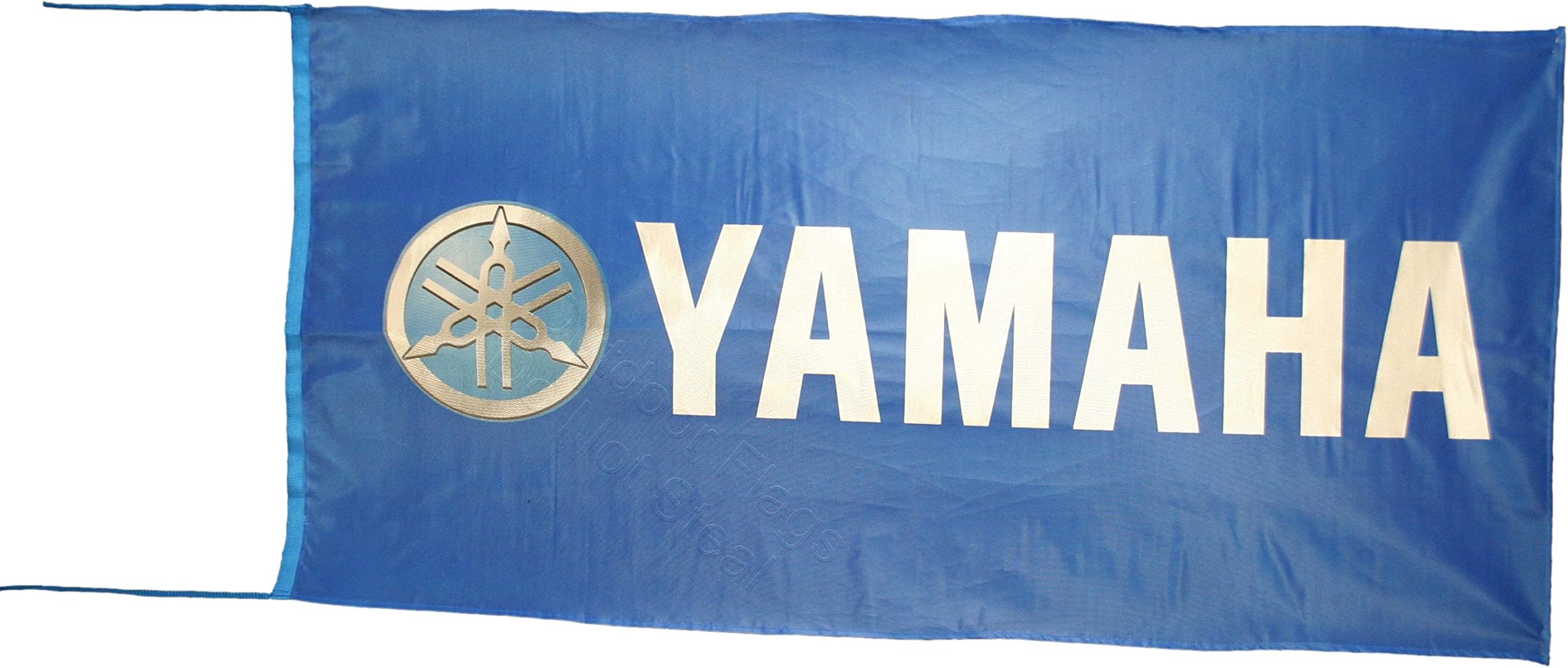 YAMAHA BLUE 3D FLAG BANNER 2.5x5 ft 150 x 75 cm