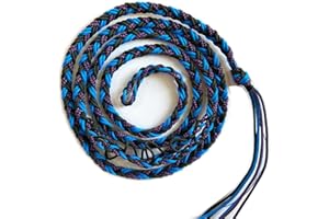 Parallel Halo Balearic Paracord Shepherd Sling (Old-Fashioned Slingshot) Handmade 6 Strands Braided Throwing Sling Tennis Ball Thrower