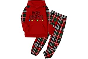 BAVADER Boys Clothes Hoodie Kids Boys' Clothing Sets Stripe Color Block Sweatsuit 2pcs Long Sleeve Outfits with Pocket 6-14y