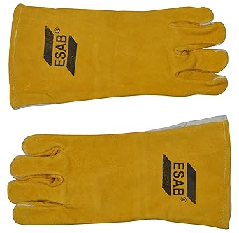 safety leather hand gloves