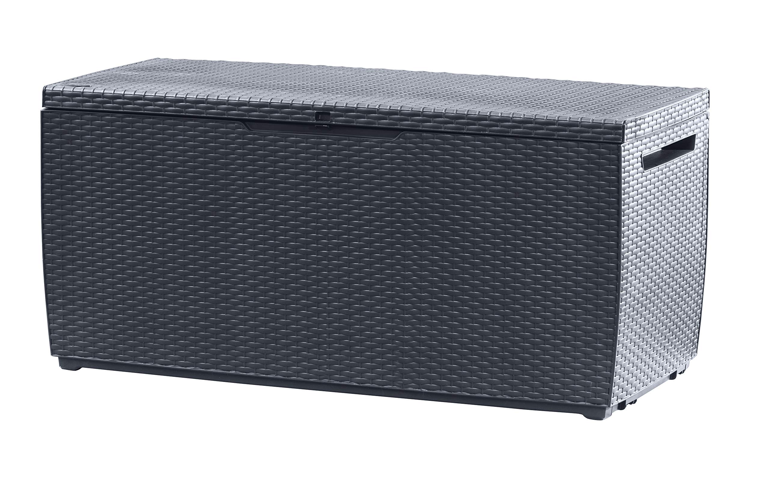 Keter 123 x 53.5 x 57 cm Capri Outdoor Plastic Storage Box Garden